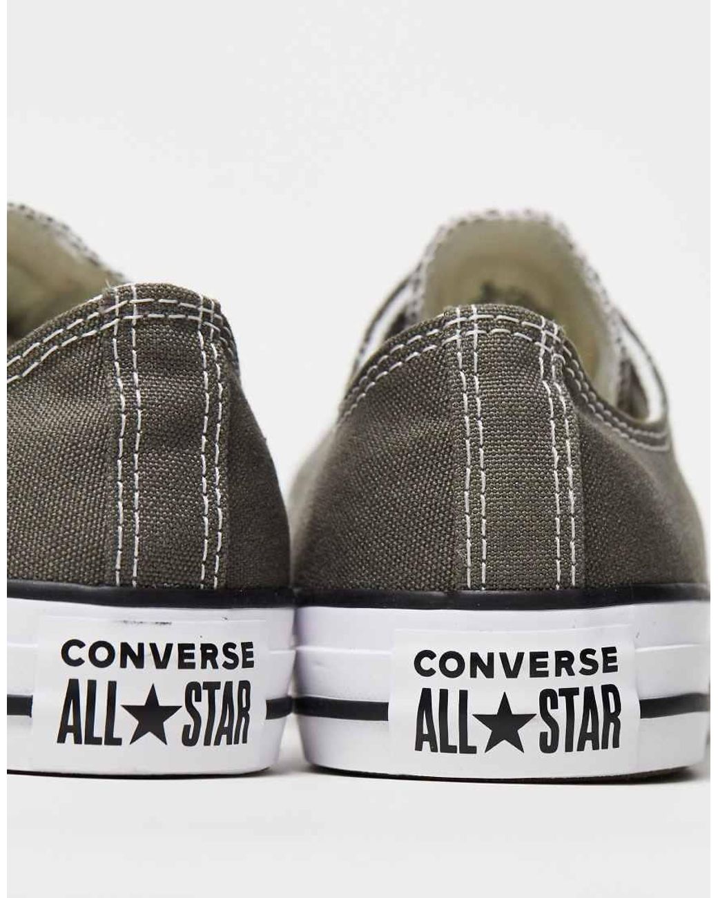 Converse Gray Chuck Taylor All Star Ox Sneakers
