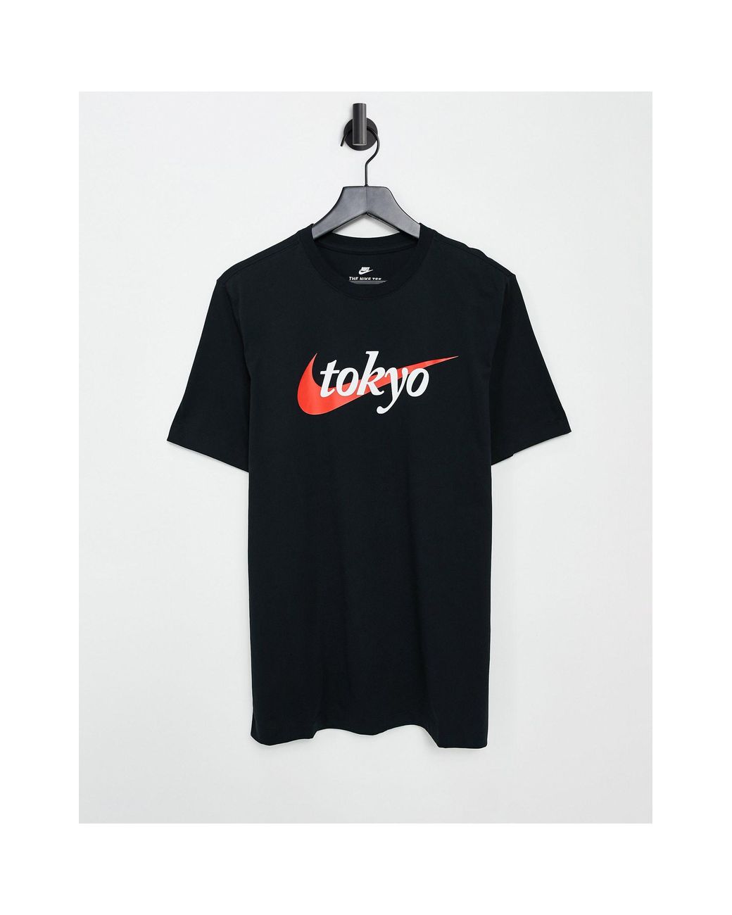 Nike Logo T-shirt in Black for Men |