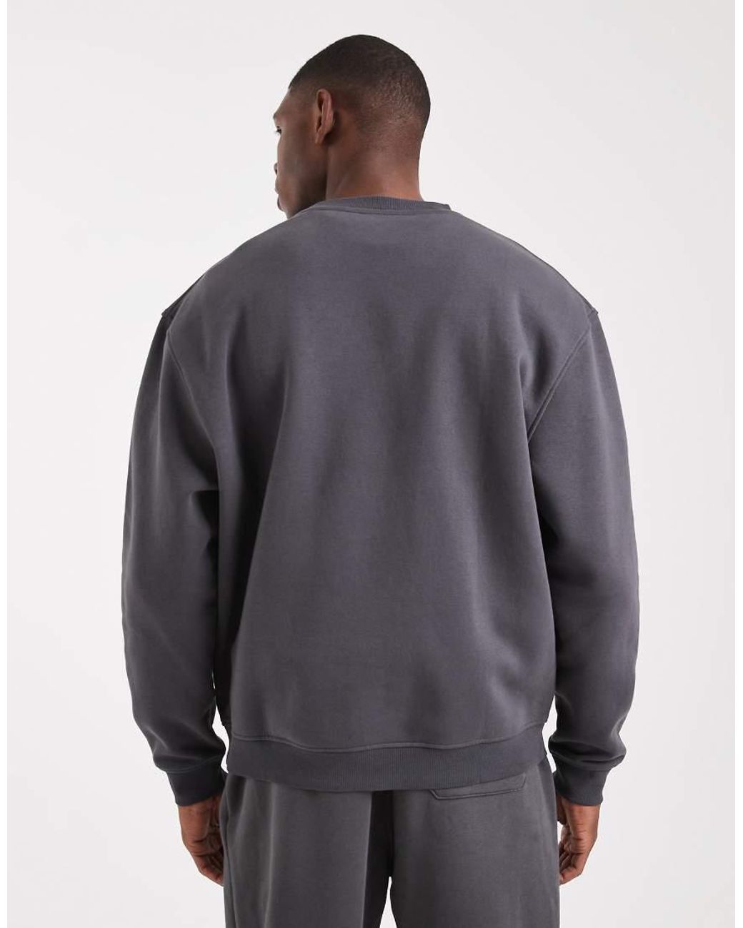 ASOS Gray Essentials Sweatshirt for men