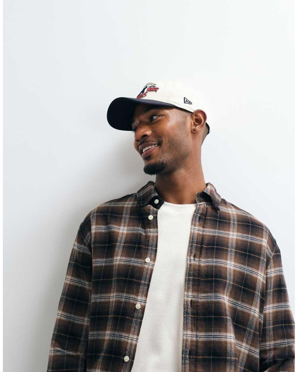 Jack & Jones Black Flannel Check Shirt for men