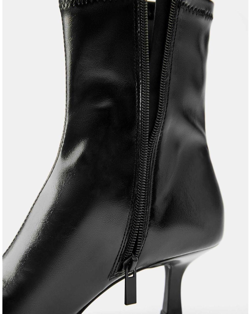 Bottines peep-toe es Pull&Bear en coloris Black