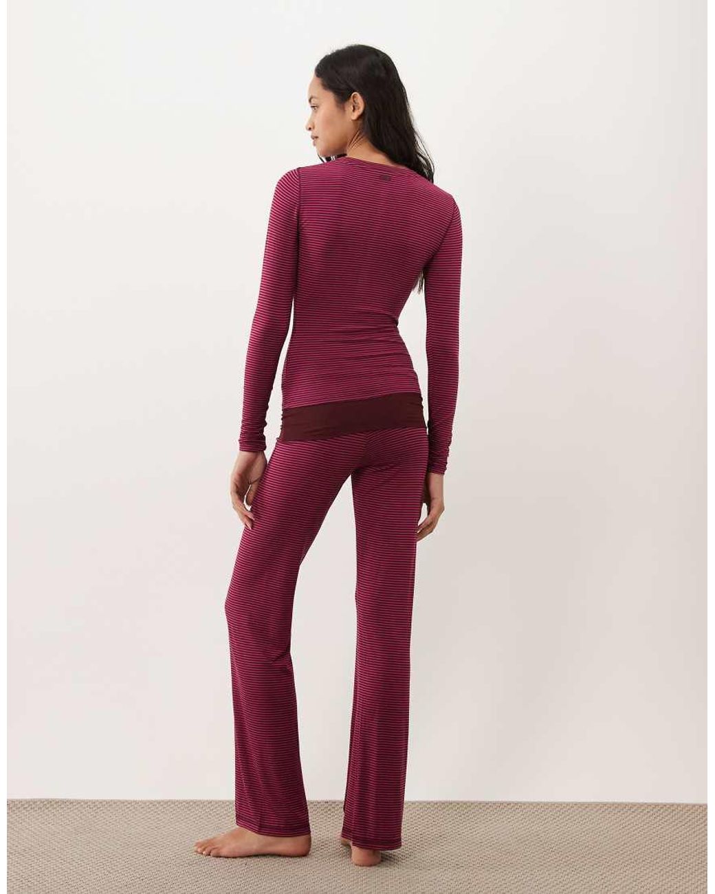 Cotton On Red Airy Soft Lounge Set