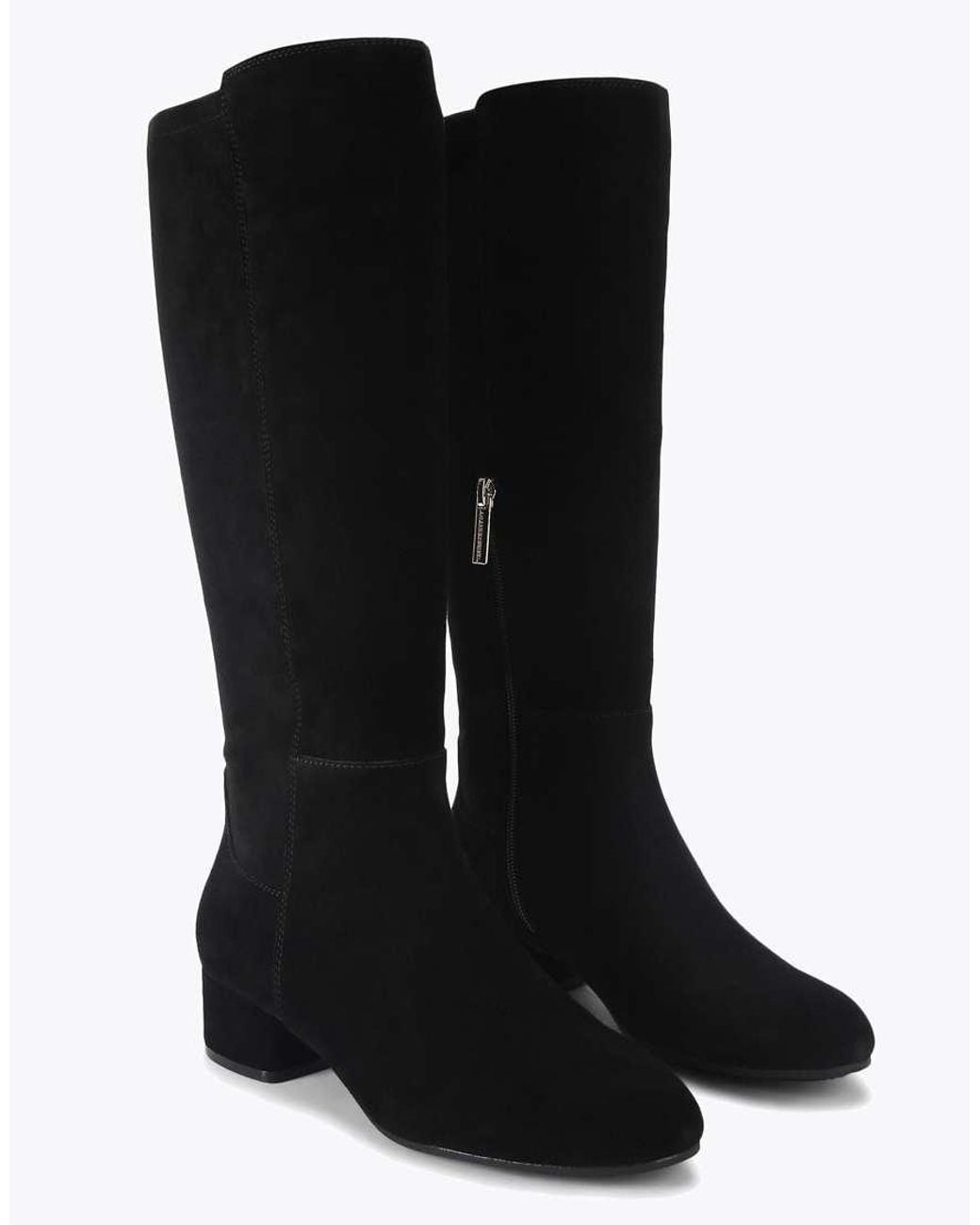 KG by Kurt Geiger Black Tabina High Leg Knee Boots