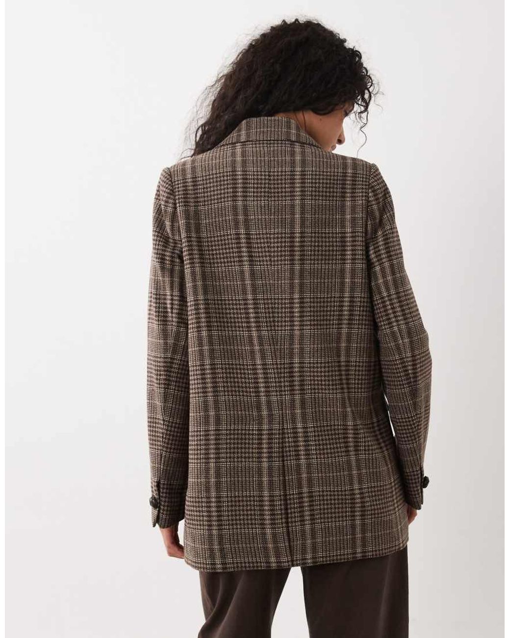 Barbour Brown Amryn Co-Ord Double Breasted Tailored Blazer