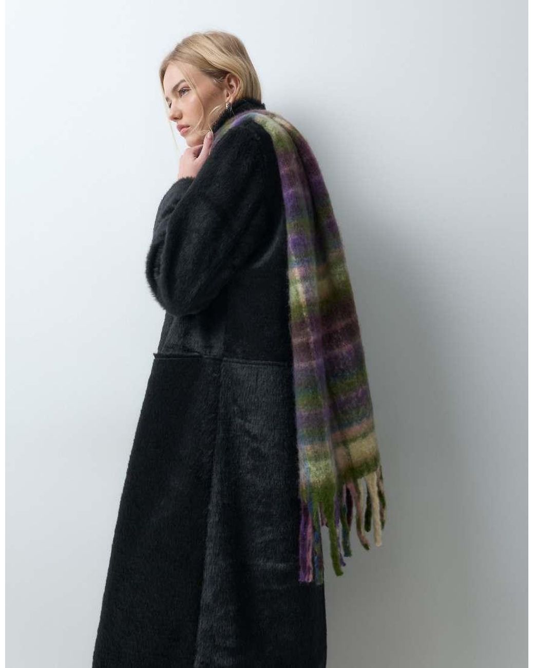 Vero Moda Gray Boucle Scarf