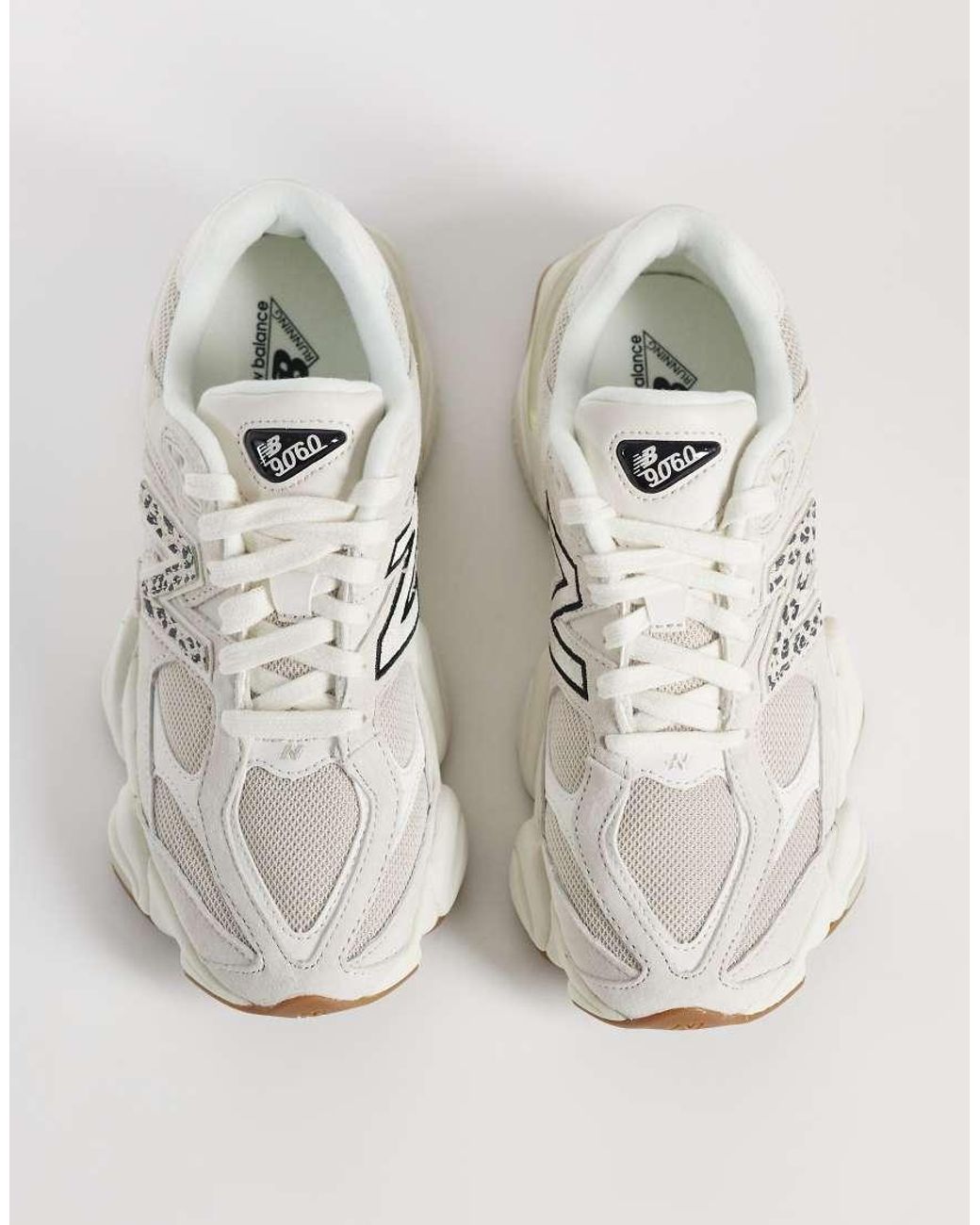 New Balance White 9060 Trainers