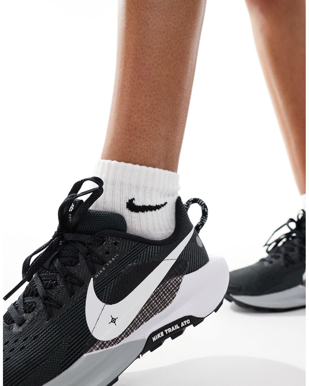 Nike Black Reactx Pegasus Trail 5 Sneakers