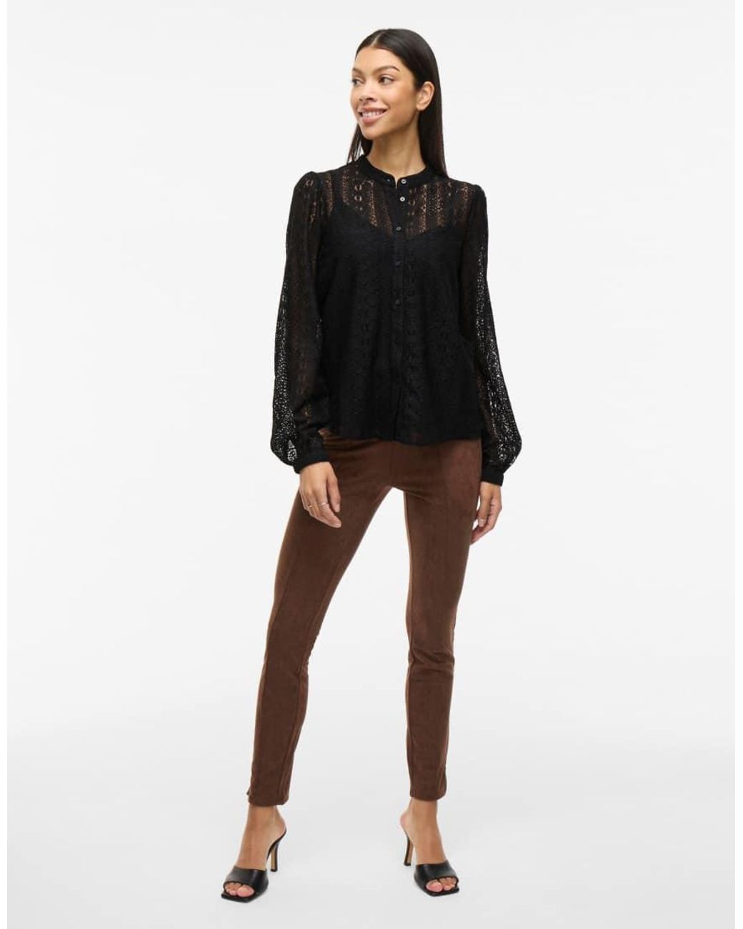 Vila Black Shirt