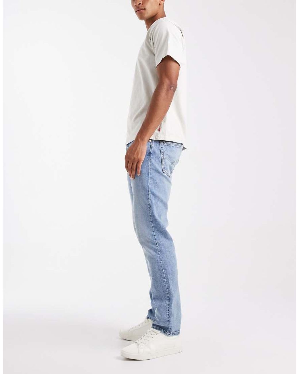 Levi's Blue 502 Tapered Jeans for men