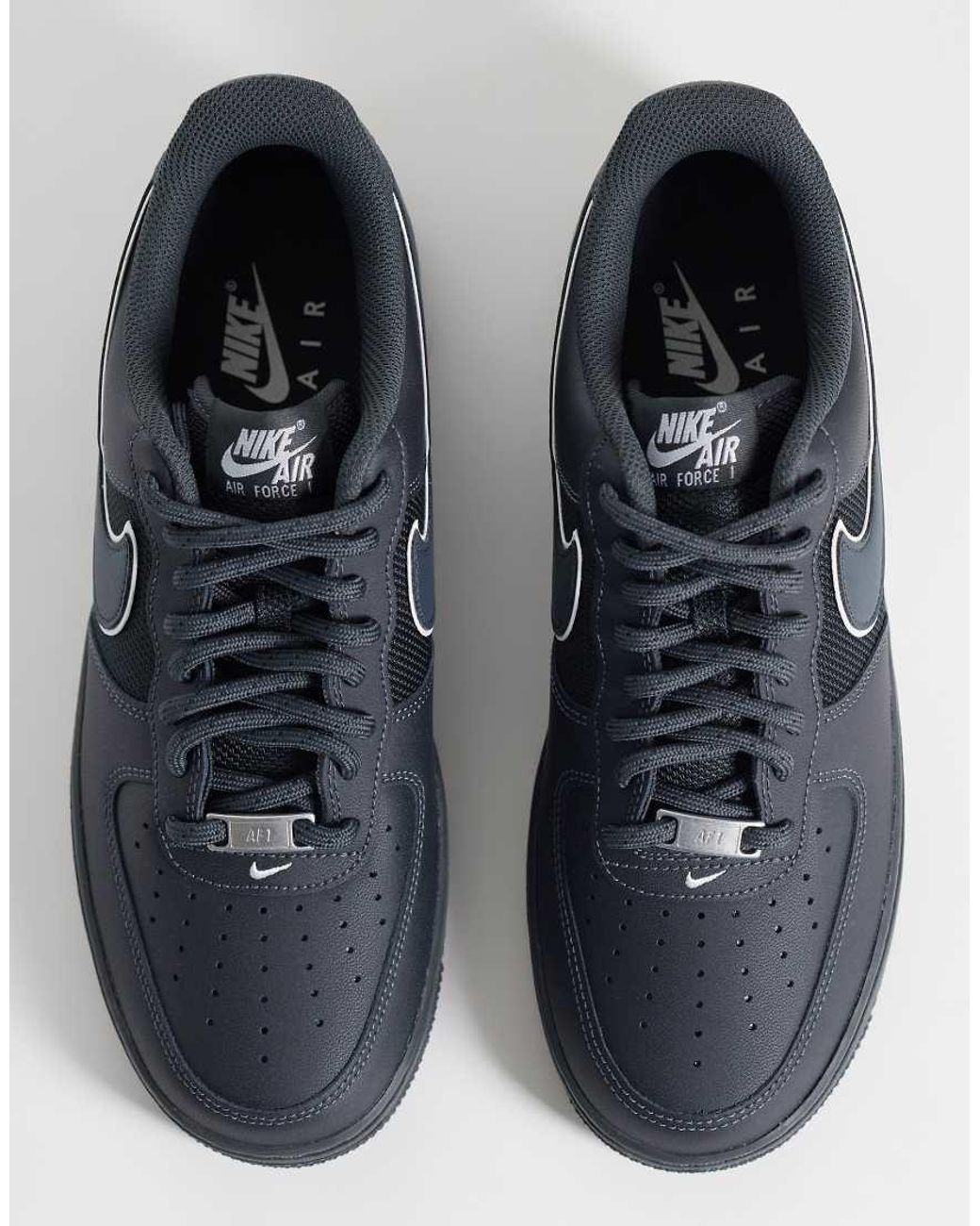 Nike Blue Air Force 1 '07 Low Lv8 Tech Trainers for men