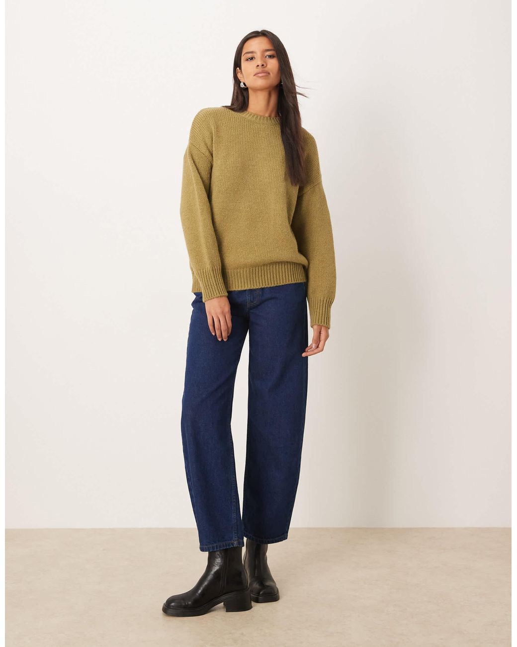 Mango Blue – grobstrickpullover