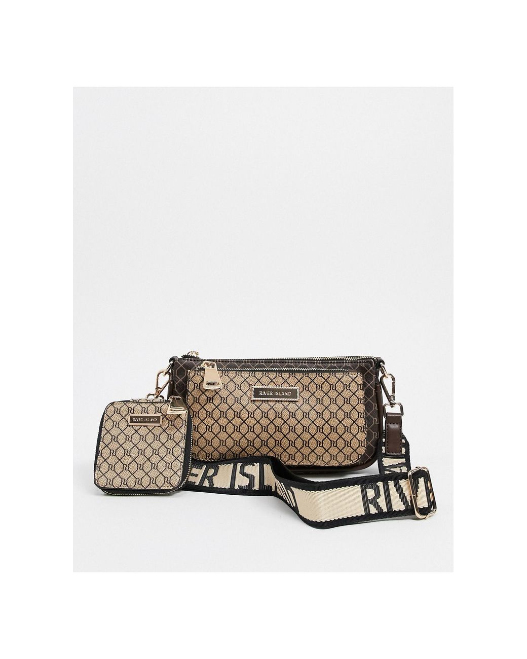 river island monogram crossbody bag｜TikTok Search