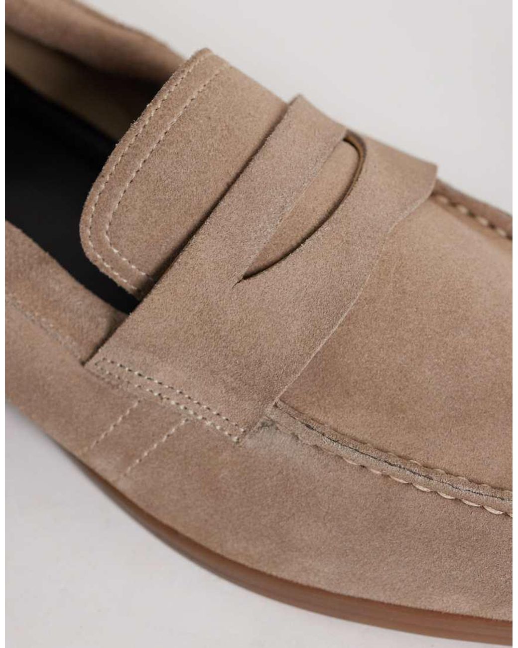 Walk London White Naples Rouched Loafer for men