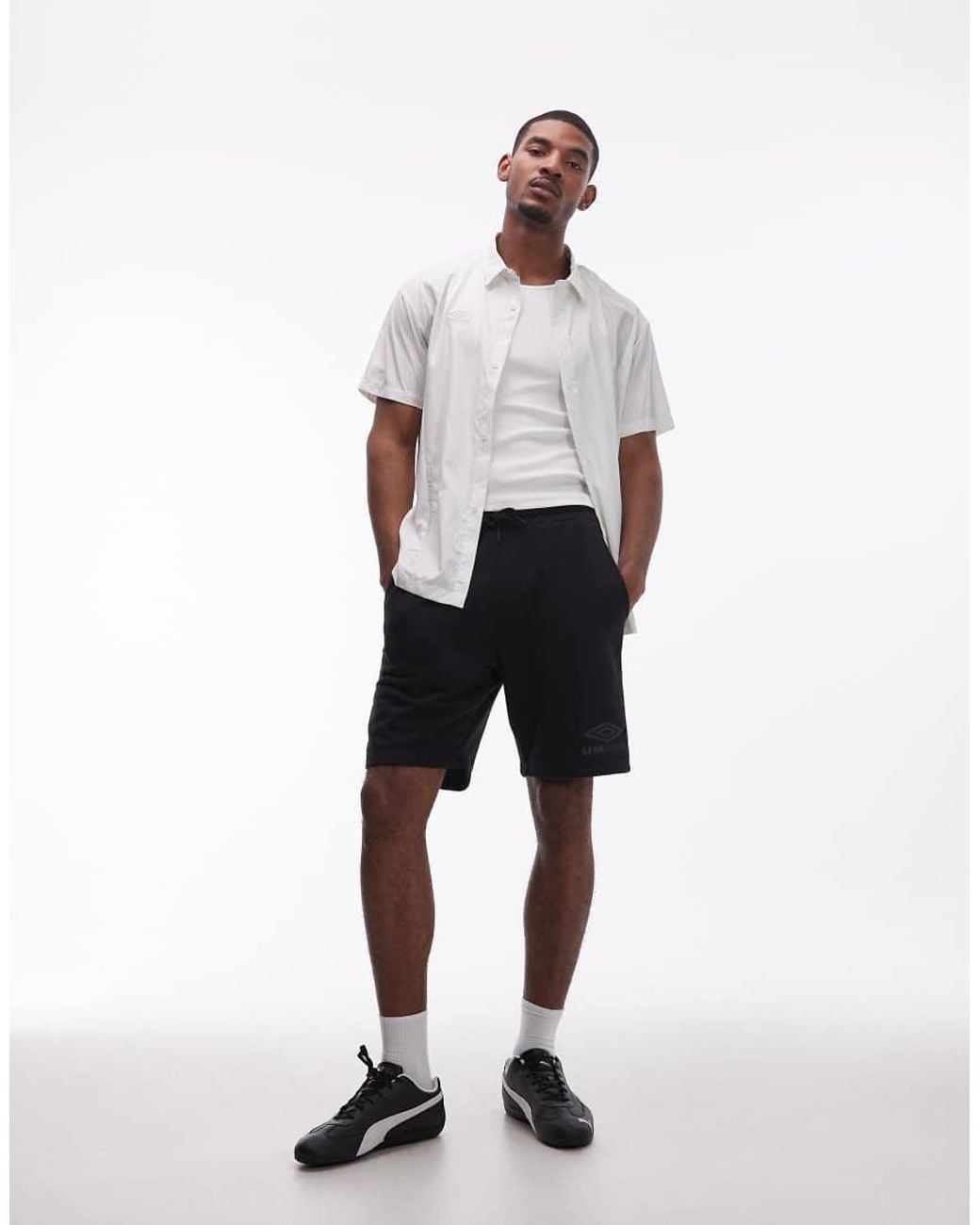 Umbro White Iconic Short for men