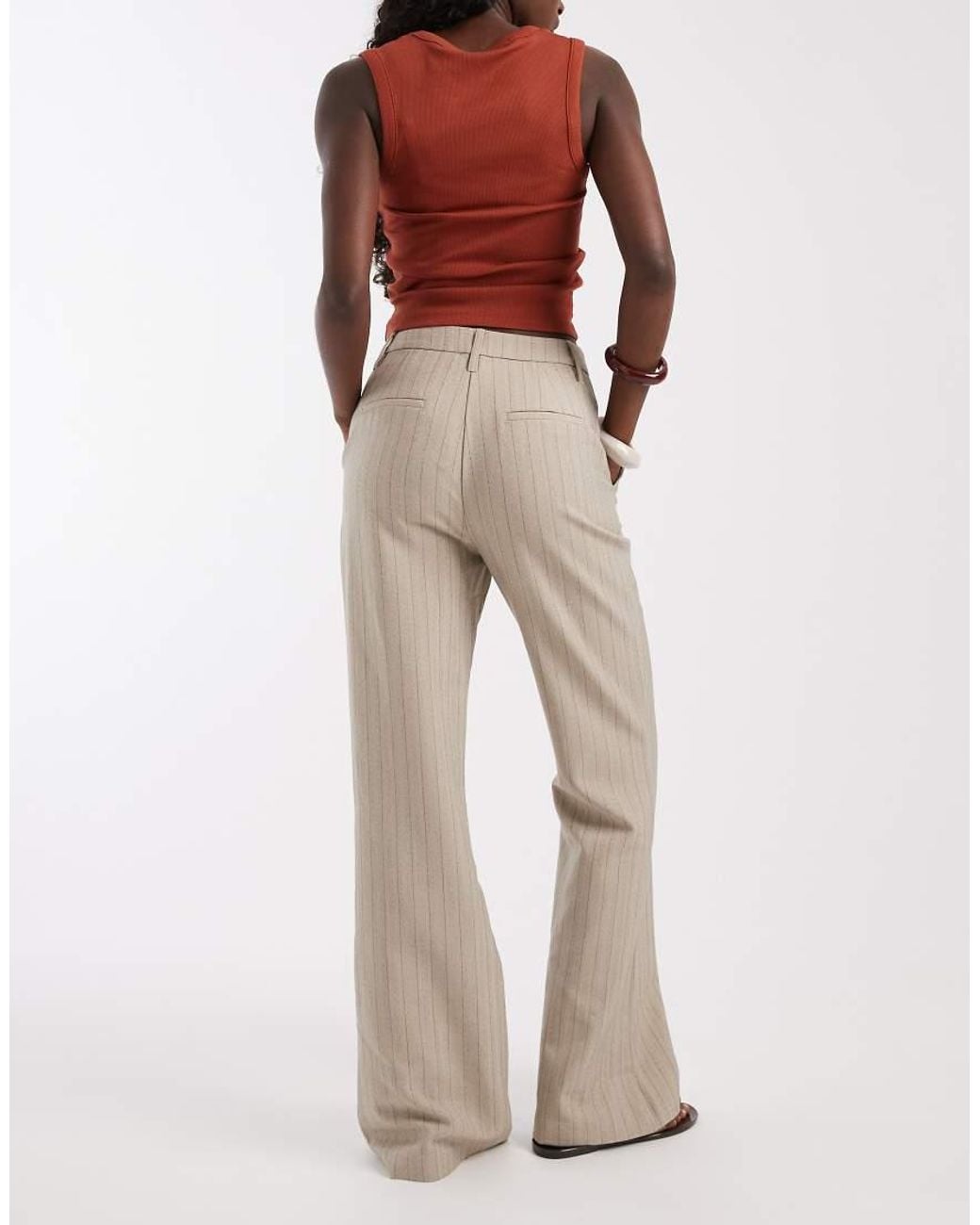 ASOS Natural Tailored Snatch Flare
