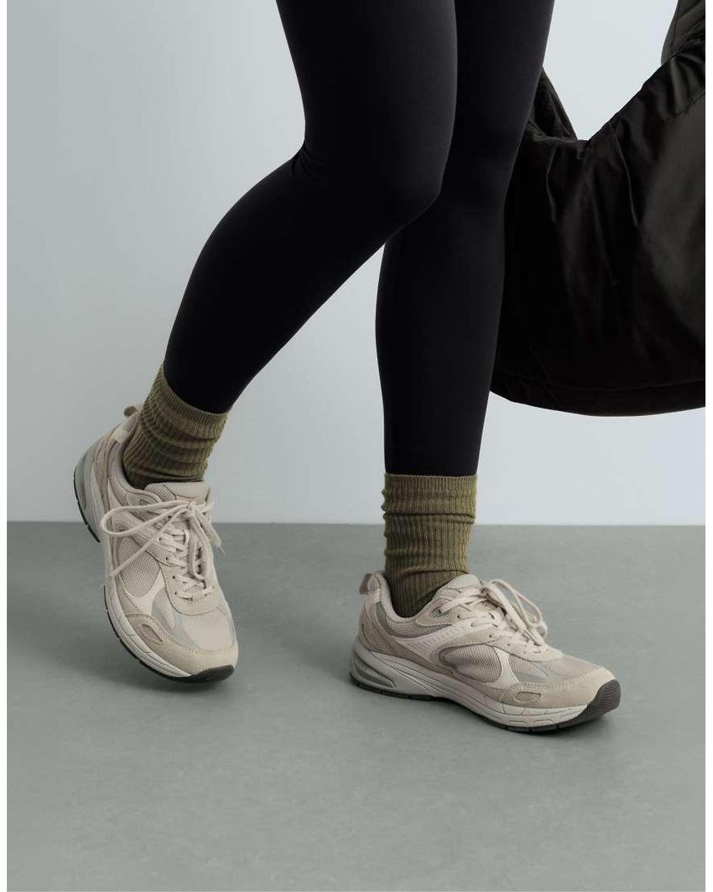 Oysho White 5 Pairs Of Cotton Blend Classic Socks