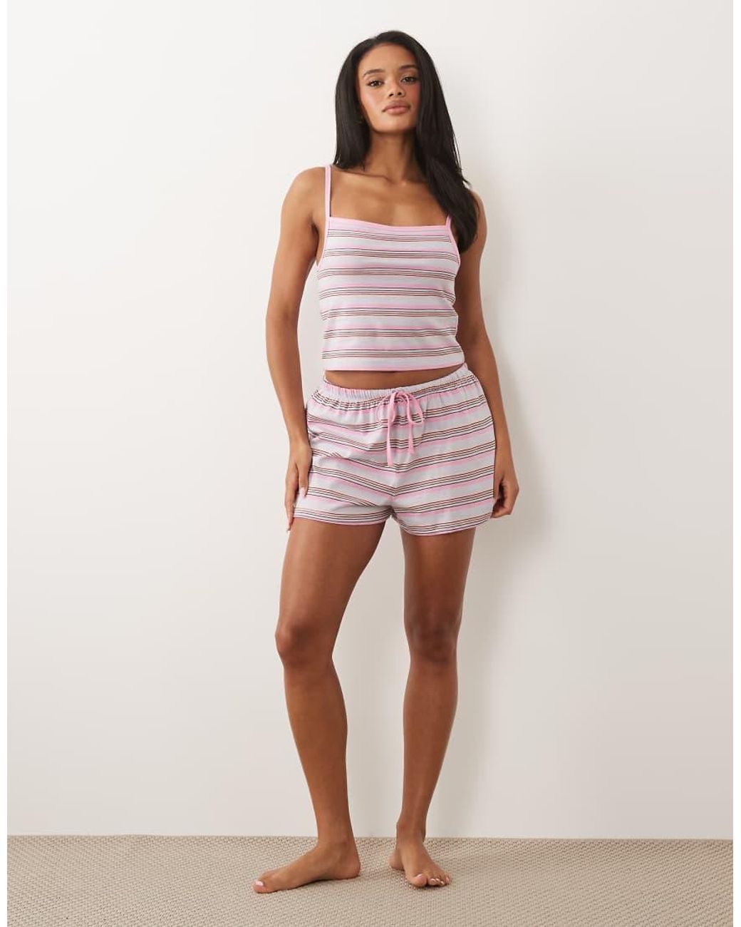 ASOS Purple Mix & Match Cotton Pyjama Cami