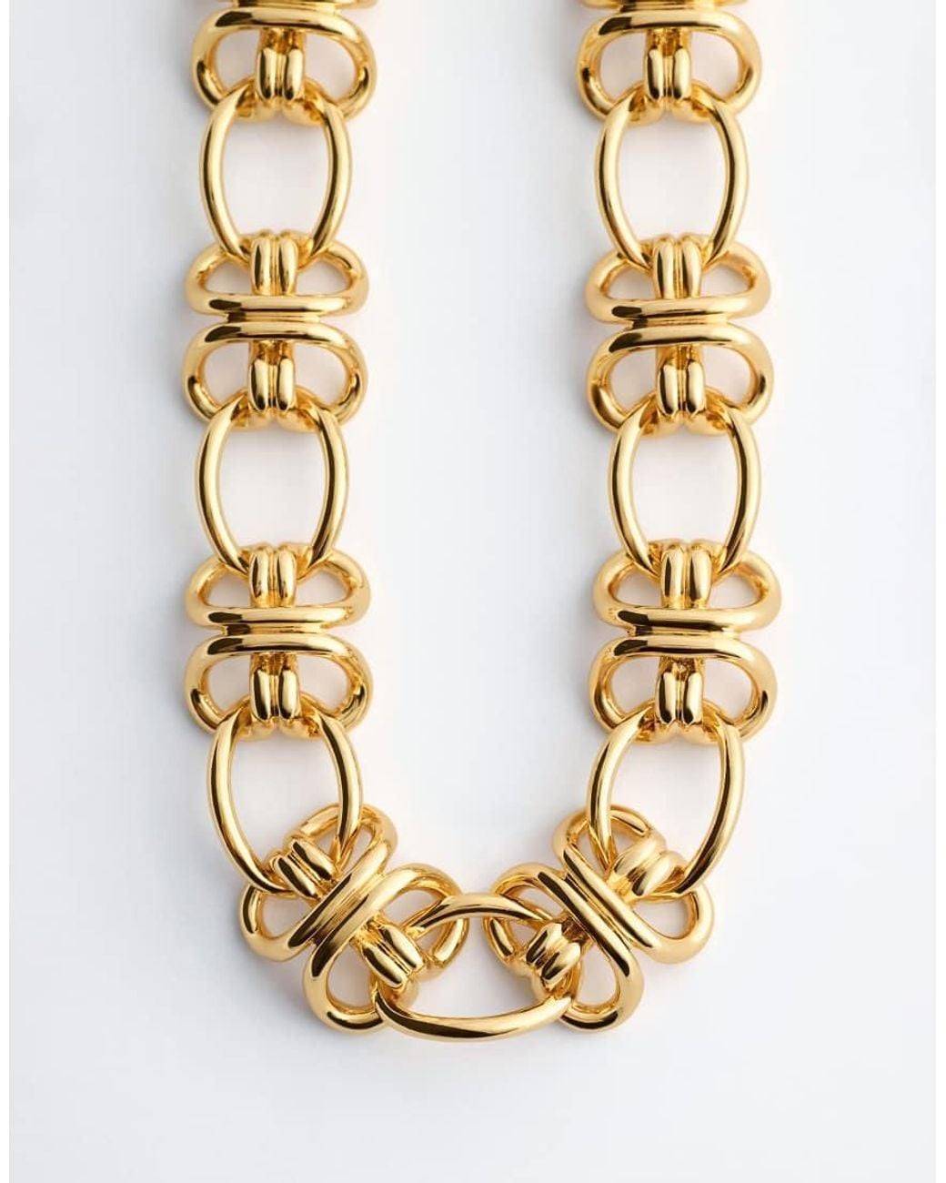 & Other Stories Brown Chunky Mariner Chain Necklace