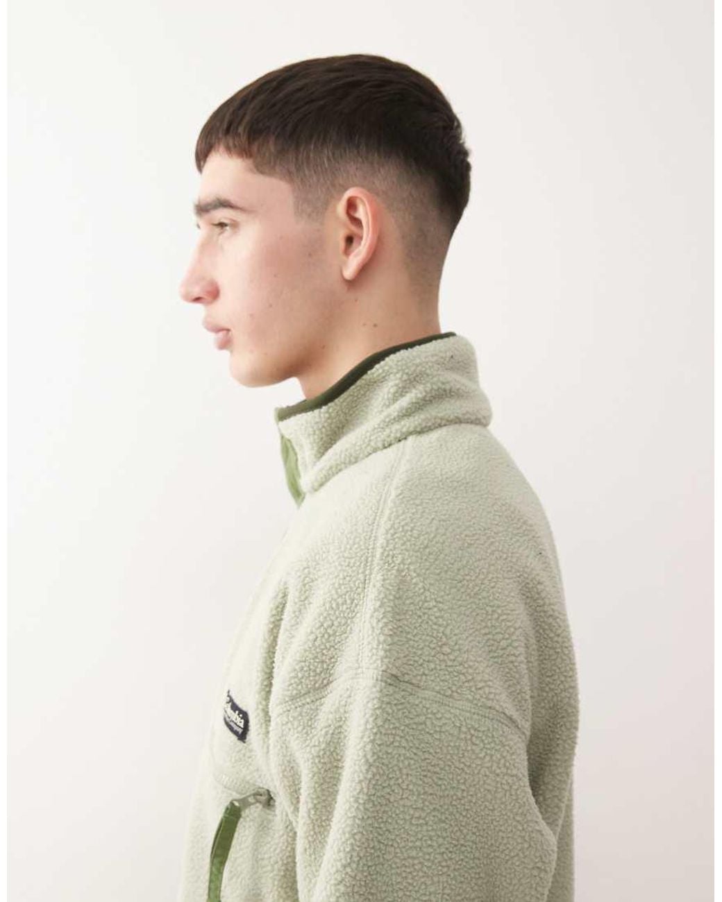 Columbia Gray Helvetia Ii Half Snap Fleece for men