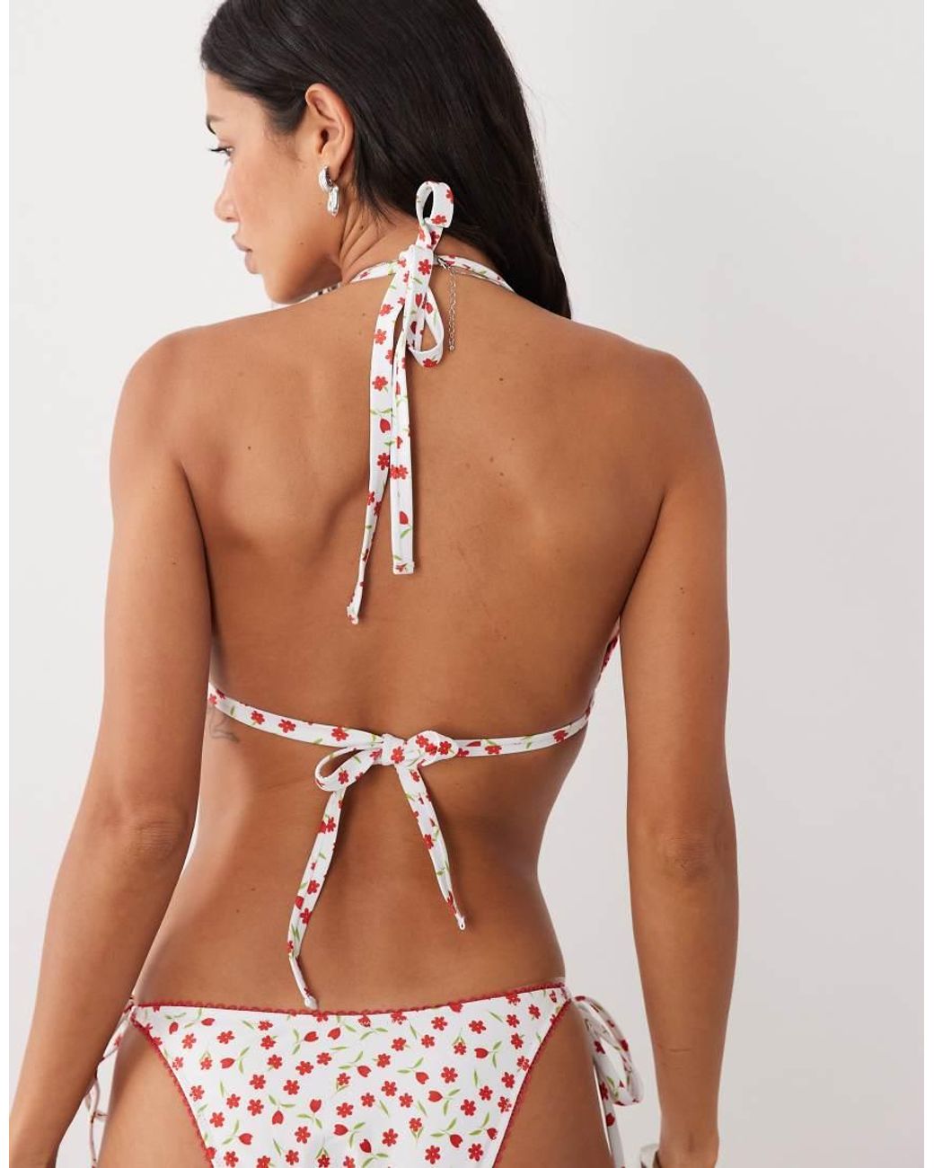 Peek & Beau Multicolor Triangle Bikini Top