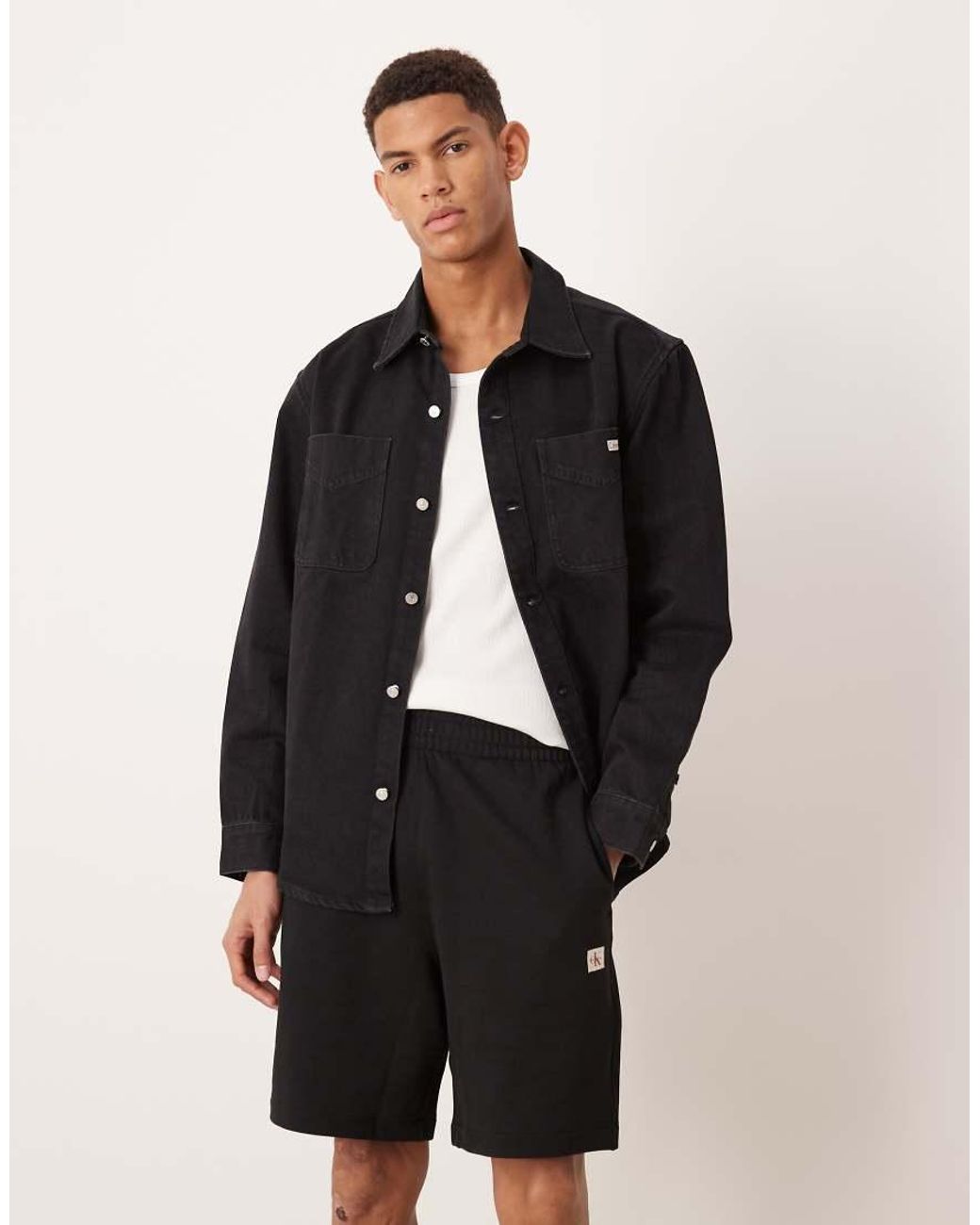 Calvin Klein Black Badge Terry Shorts for men