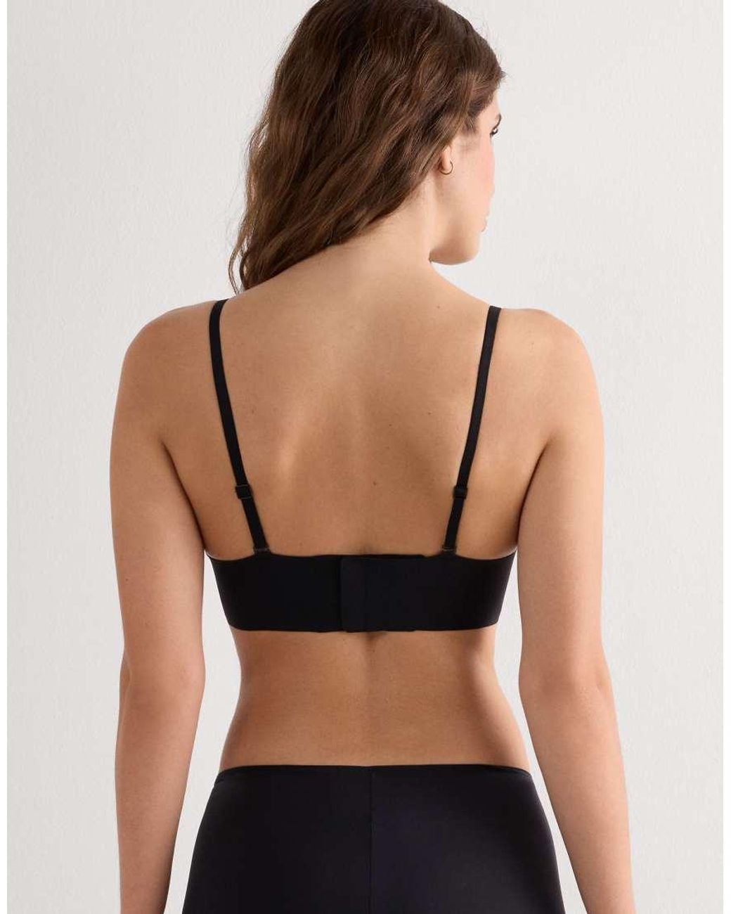 Intimissimi Black Laila Microfibre Bra Top