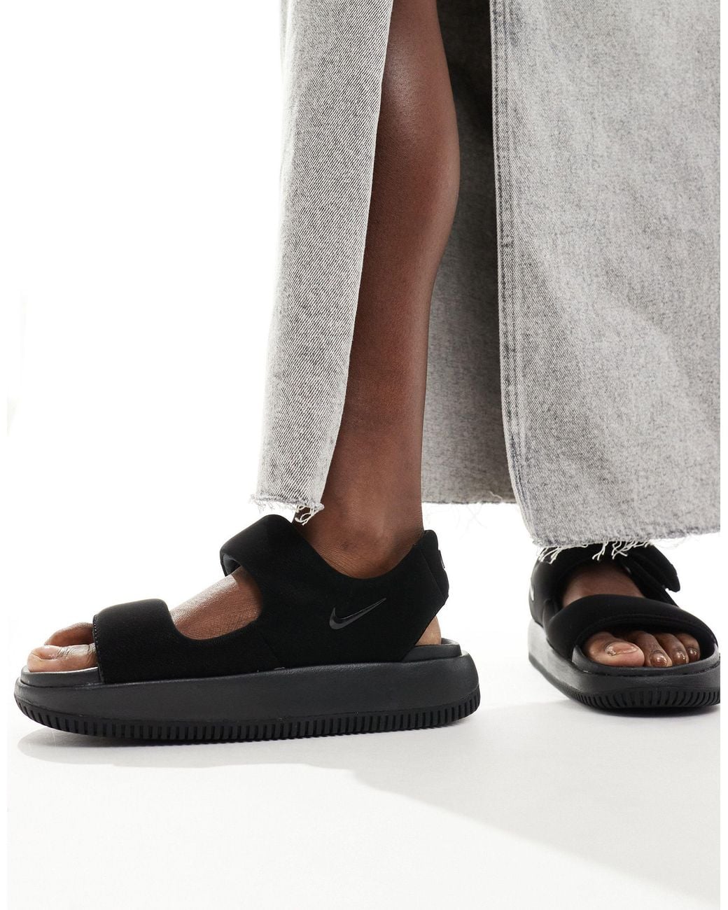 Nike Brown Calm Sandals