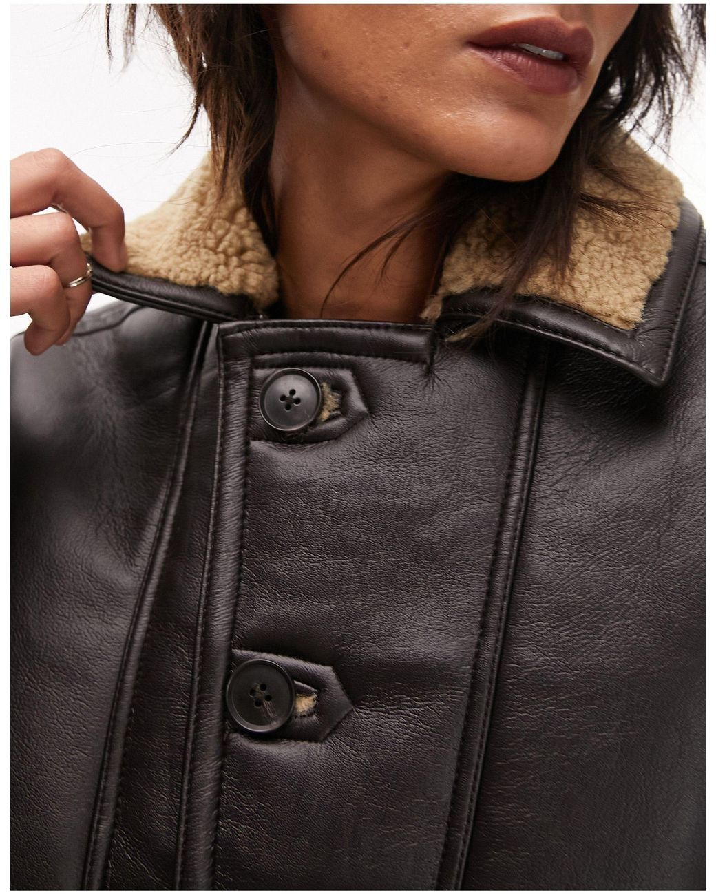 Oversized shop car coat