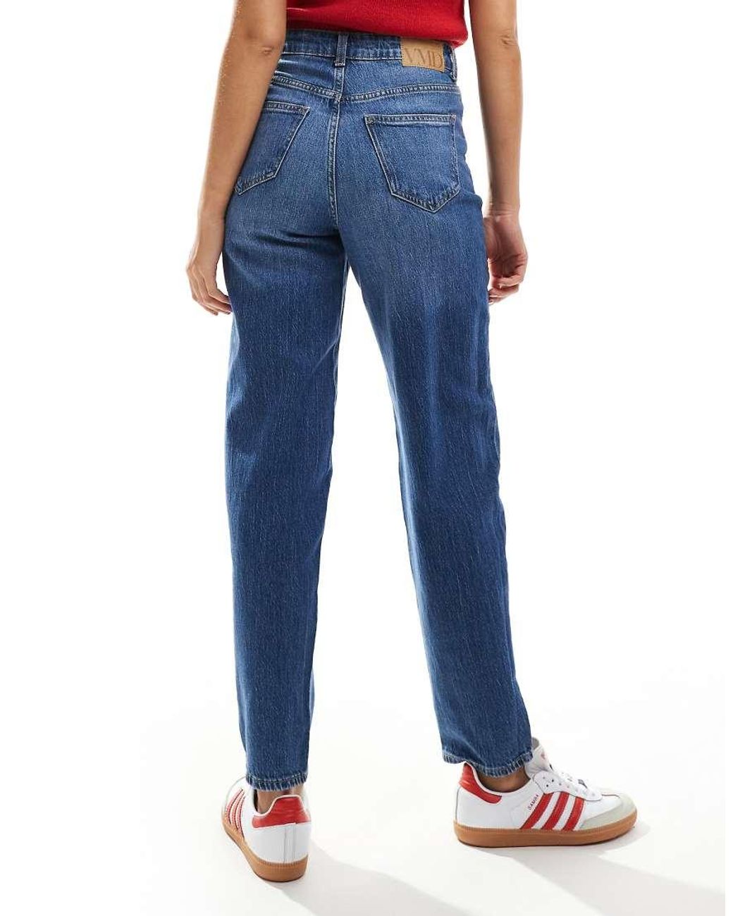 Vero Moda Blue Tessa Mom Jeans