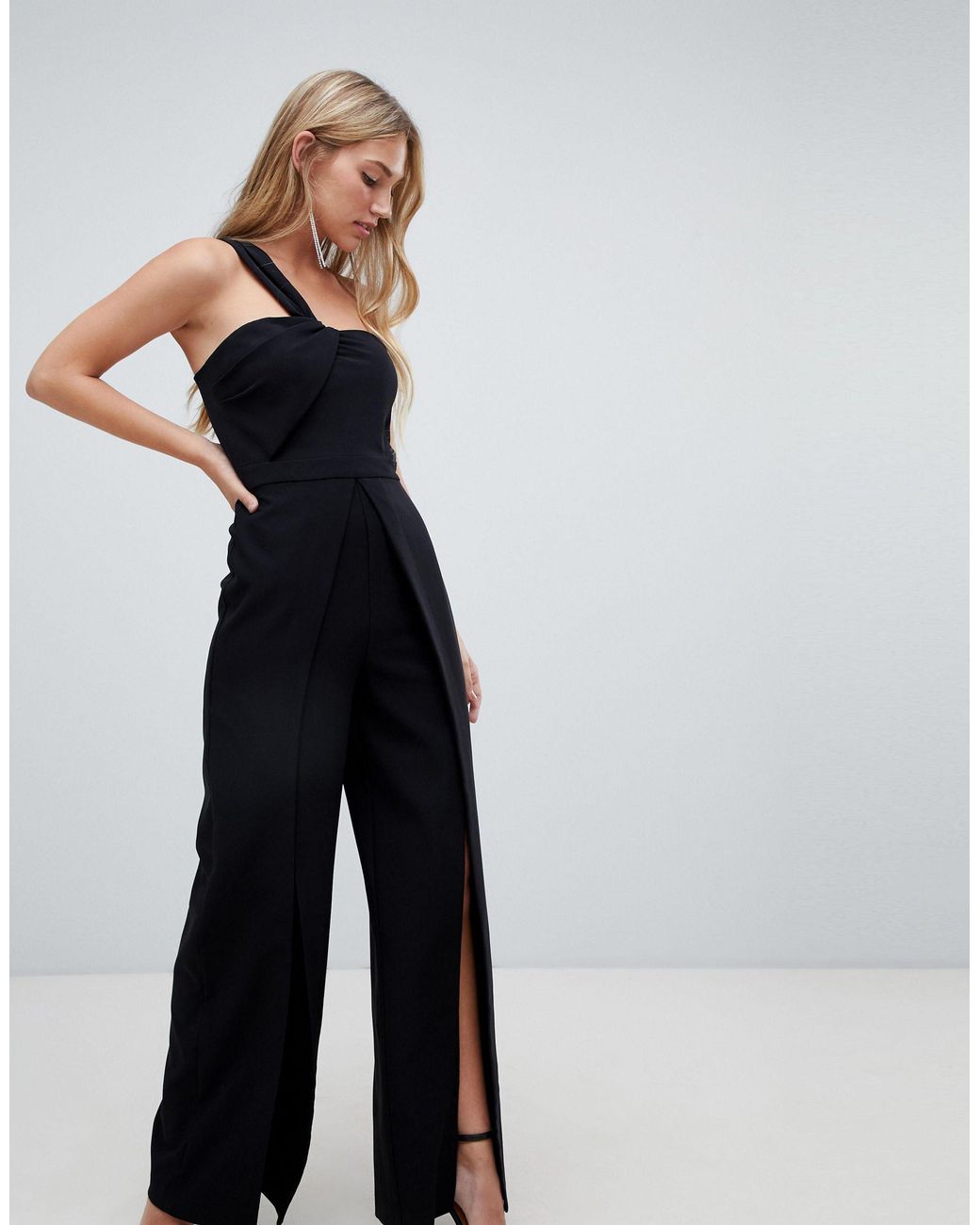 Buy FOREVER NEW Green Solid Polyester Regular Fit Women's Jumpsuit |  Shoppers Stop