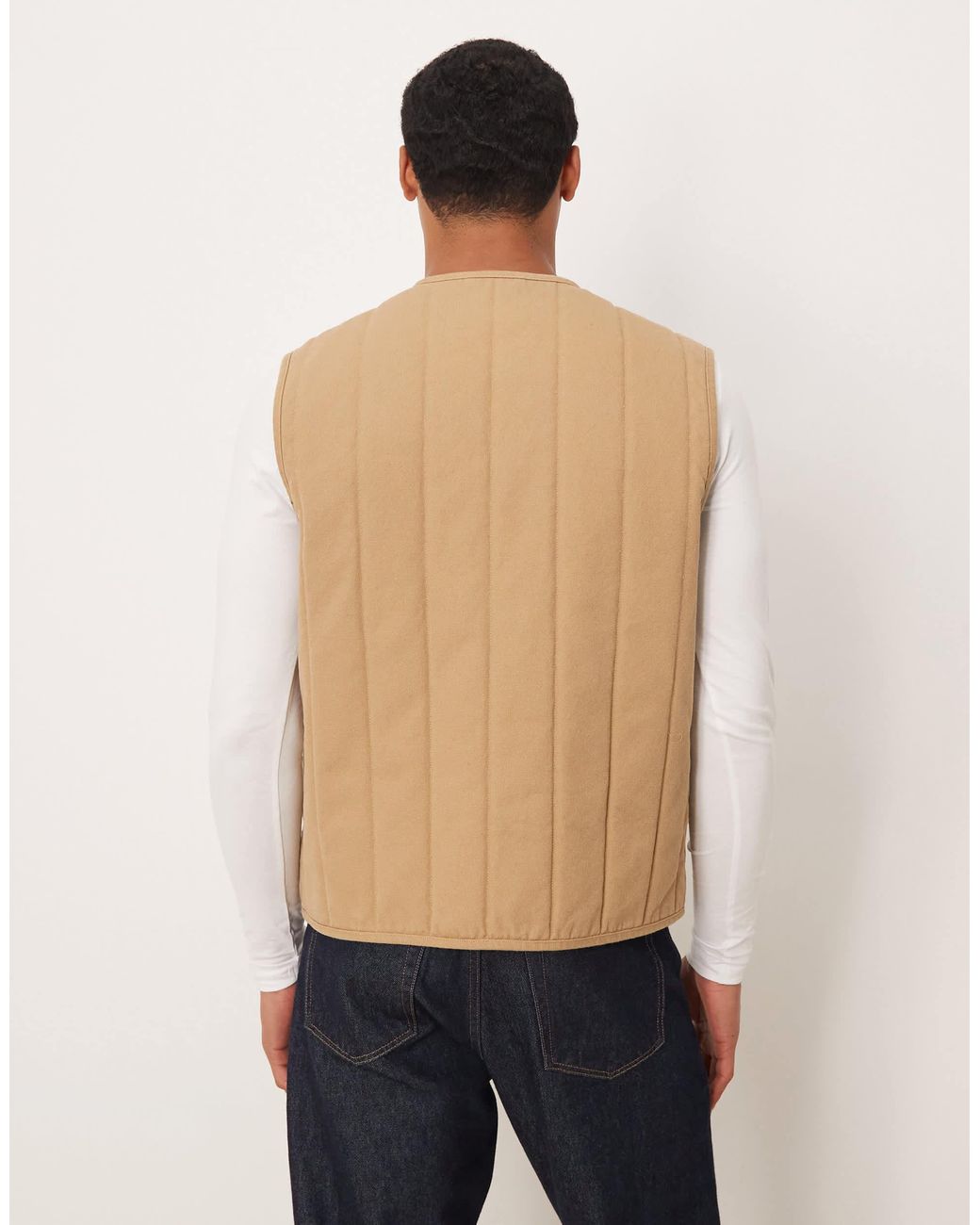 ARKET – steppweste in Natural für Herren