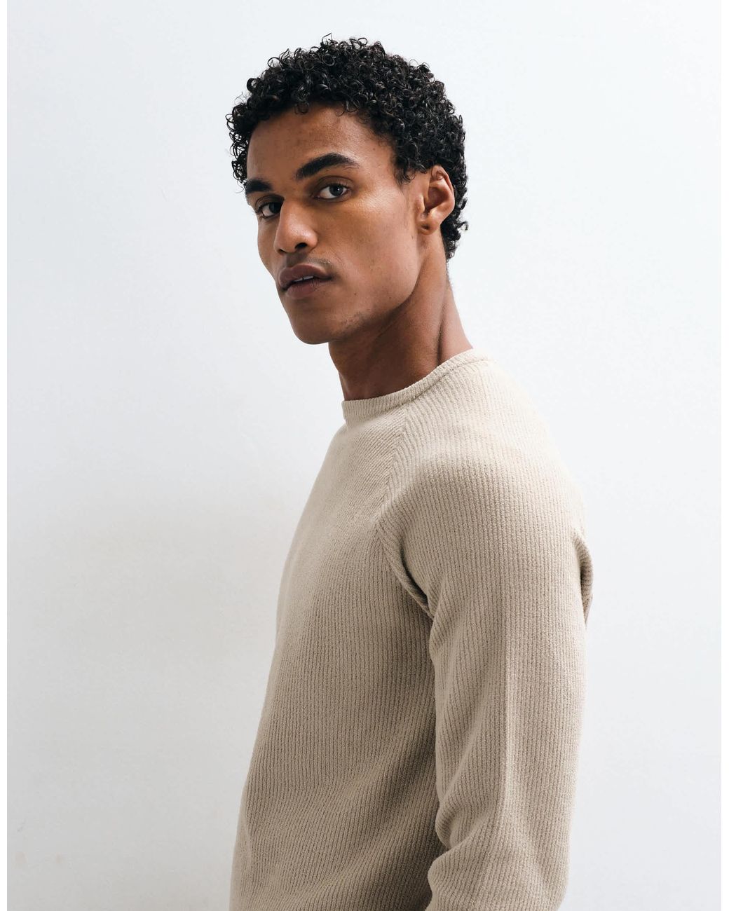 Blend Feinstrickpullover in Natural für Herren