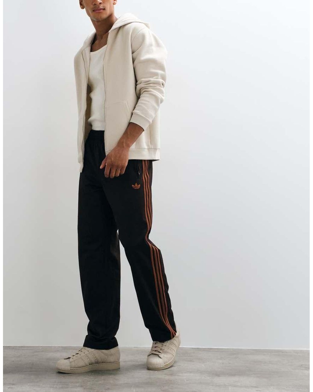 Adidas Originals White Firebird Track Pants