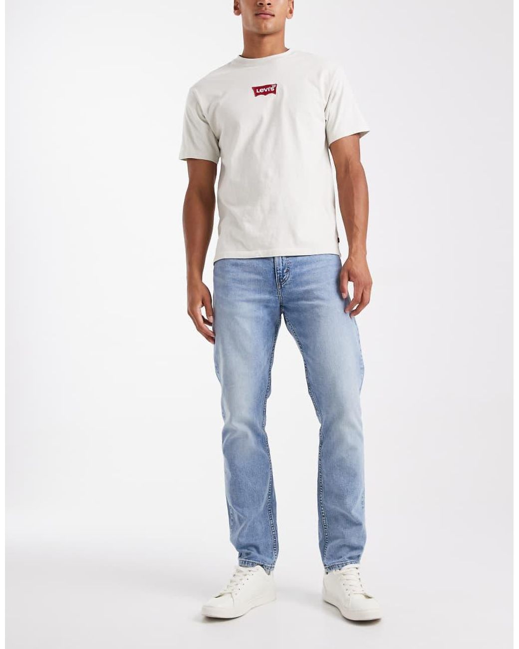 Levi's Blue 502 Tapered Jeans for men