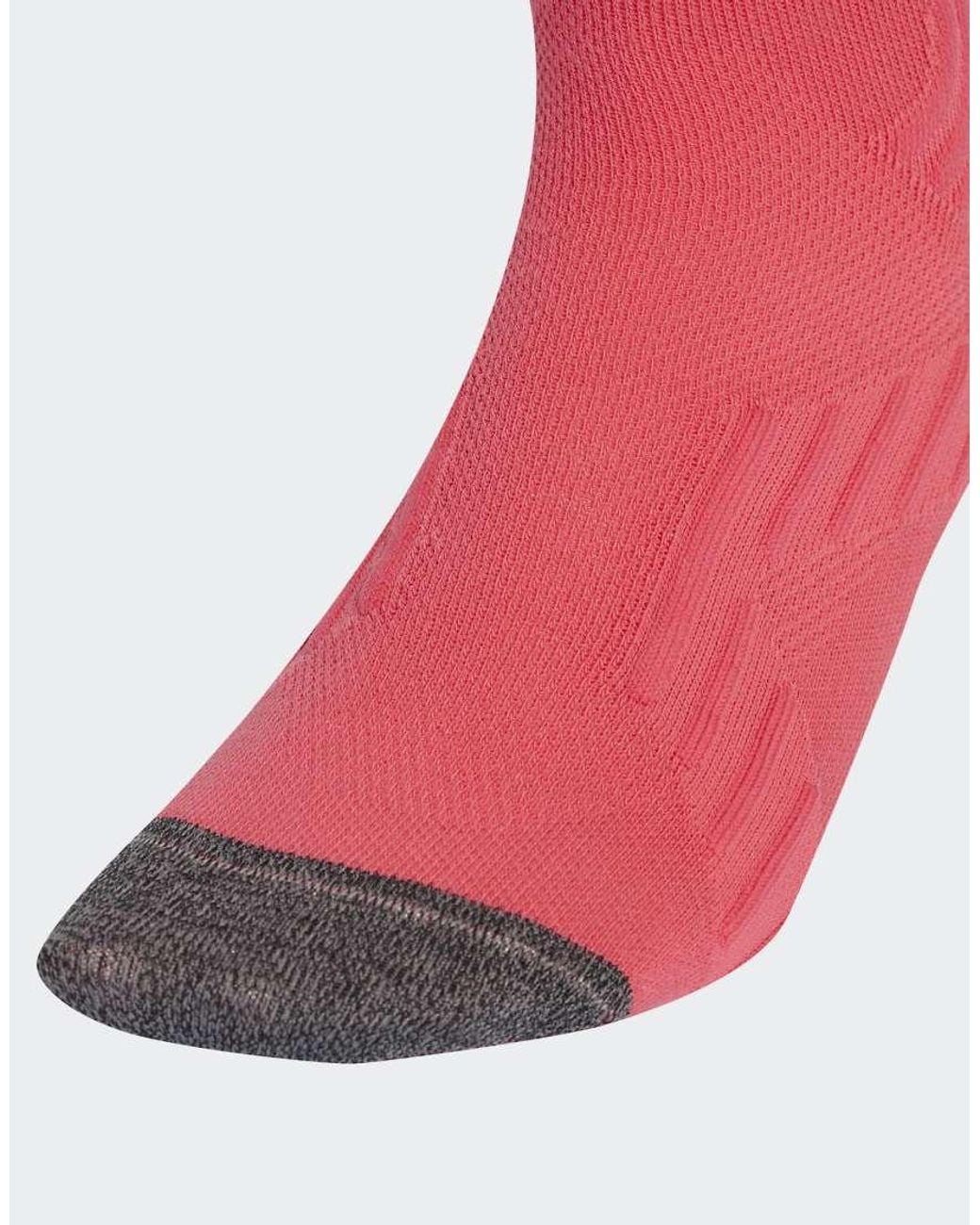 Adidas Originals Pink Running Comfy Calf Sock Dipdye