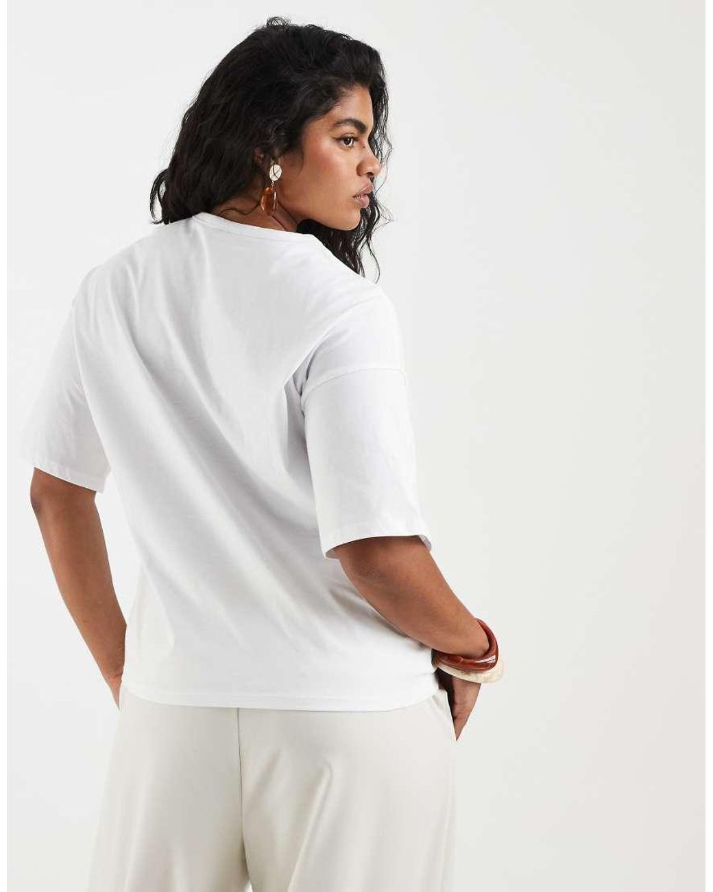 Vero Moda White Short Sleeve T-shirt