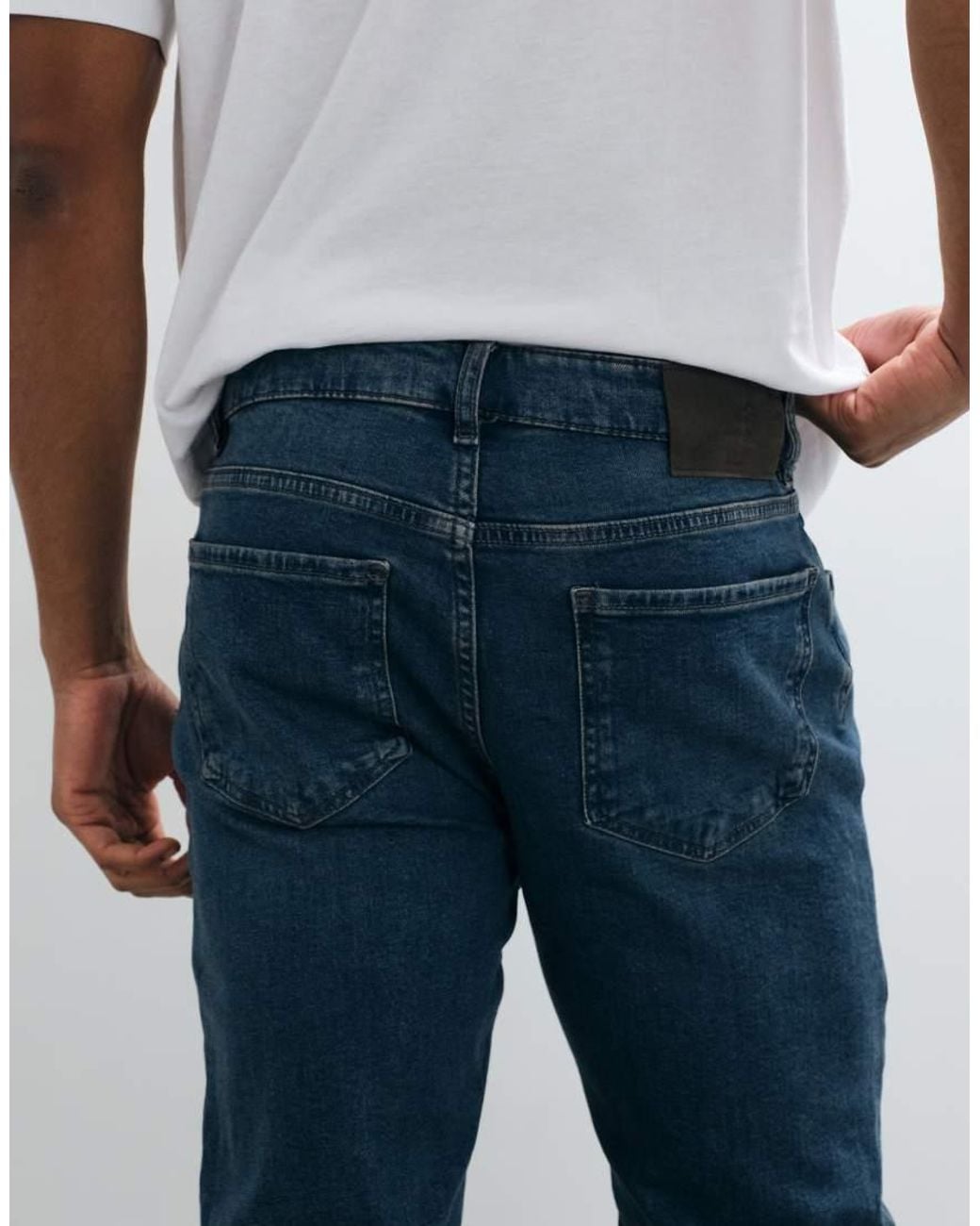 Mango Gray Patrick Slim Fit Jeans for men