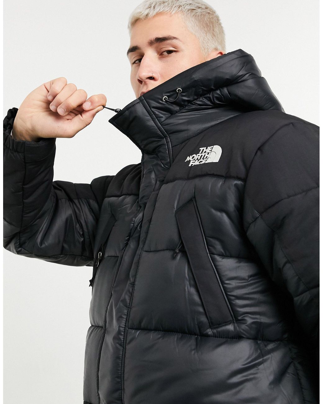 The North Face Himalayan Insulated Parka Jacket in Black for Men - Lyst