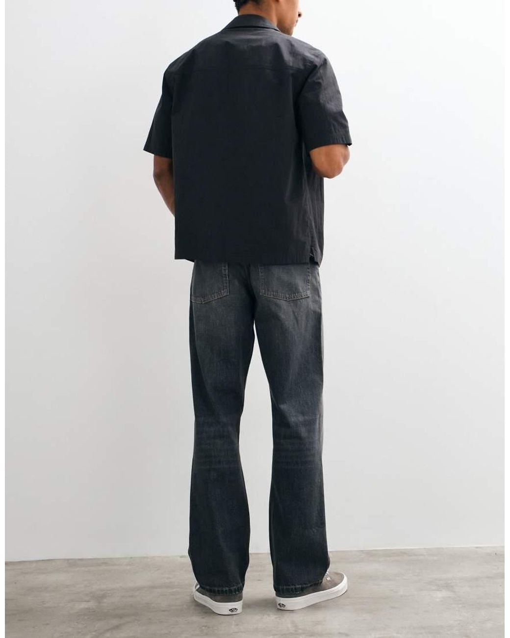 Collusion Blue X008 Relaxed Straight Leg for men
