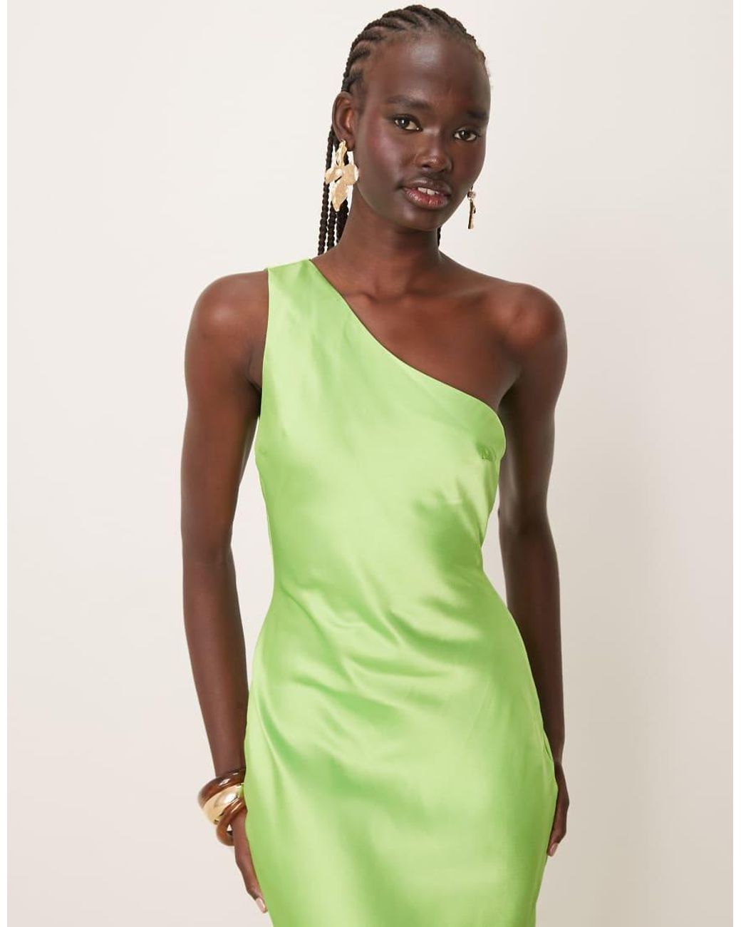 OMNES Green Uma Dress