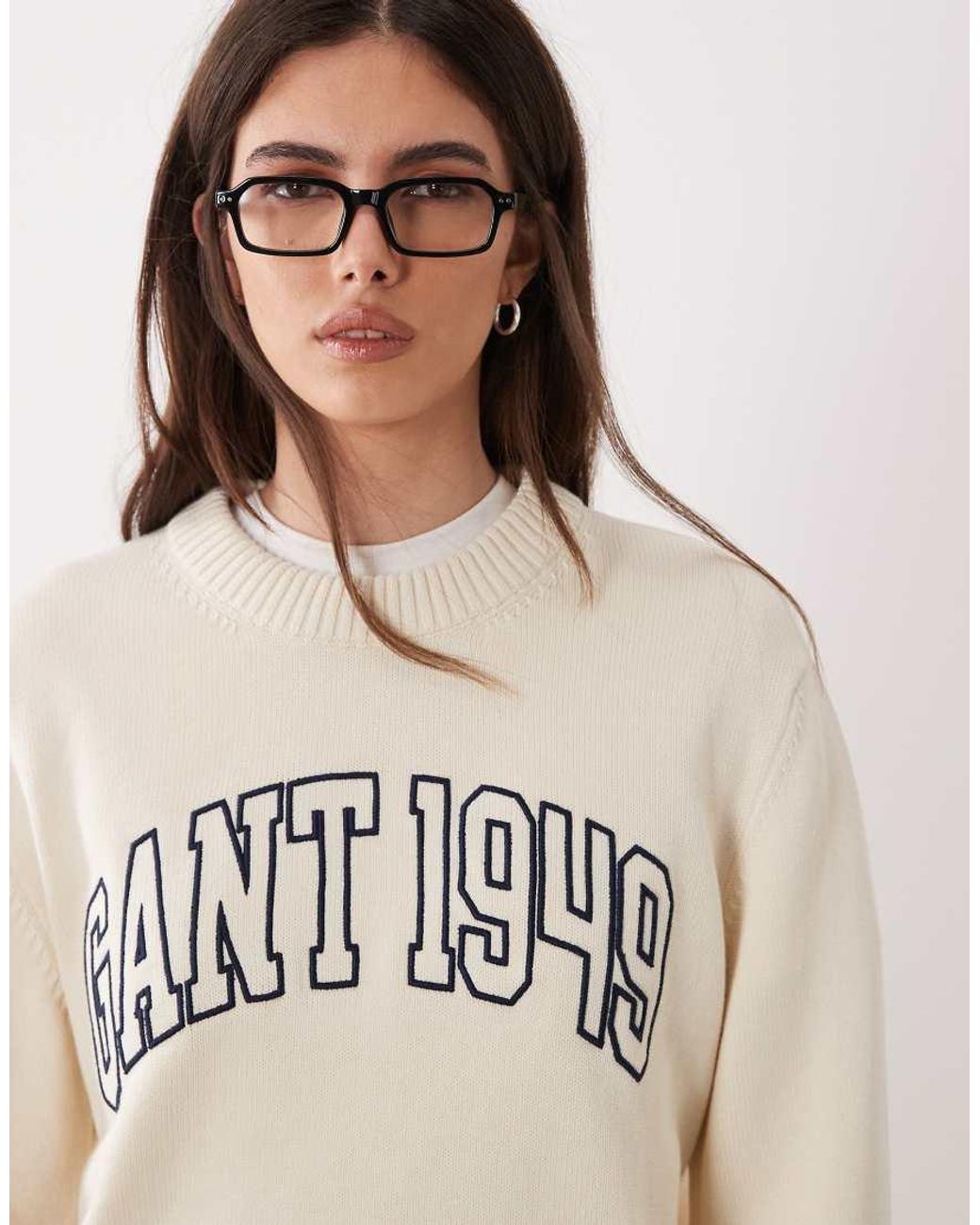 Gant Natural Cotton C-Neck T-Shirt