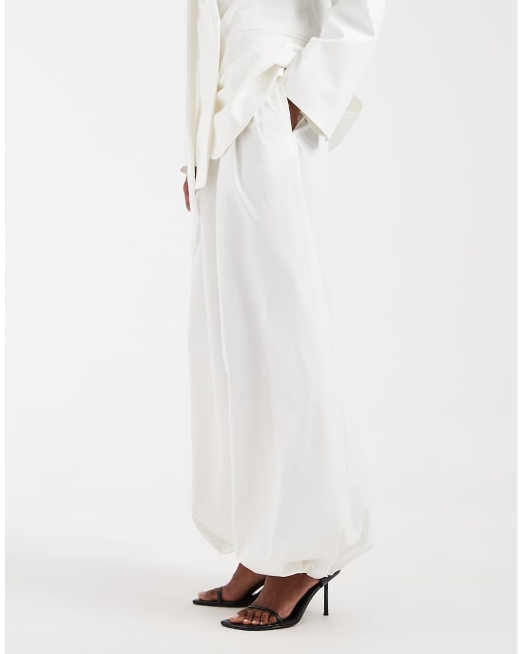 ASOS White Tailored Balloon Trouser