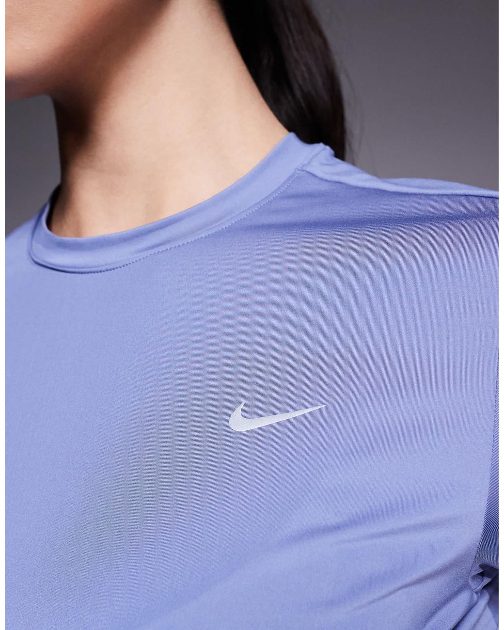 Nike Blue – swift dri-fit – t-shirt
