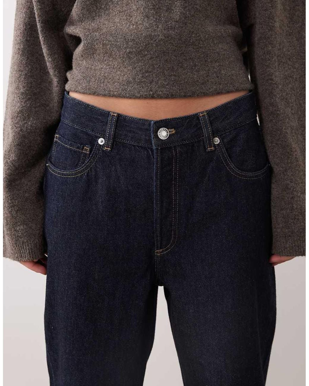 Mango Blue Newyork 100% Cotton Straight Jean