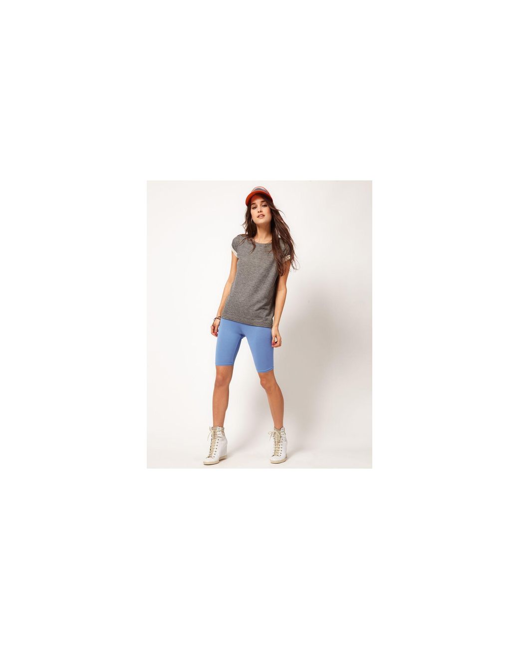 denim cycling shorts asos