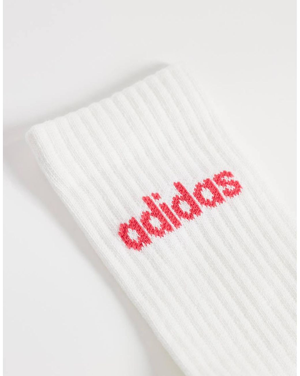 Adidas Originals Pink Adidas Training Crew Socks