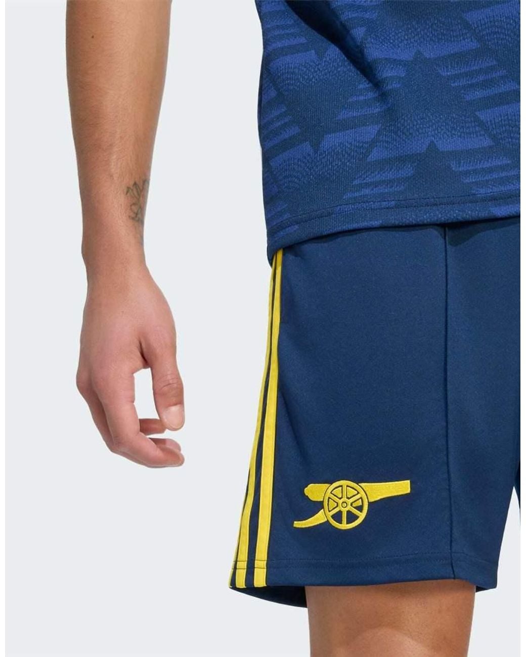 Adidas Originals Blue Arsenal Fc 26/27 Away Shorts for men