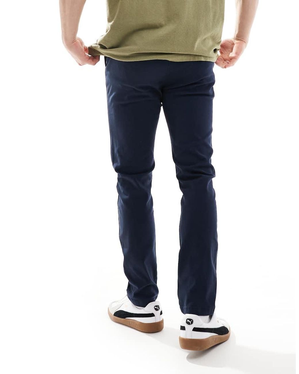 ASOS Blue Skinny Fit Chinos for men