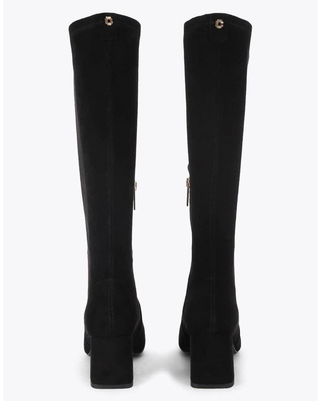 Carvela Kurt Geiger Black Corsano Knee Boots