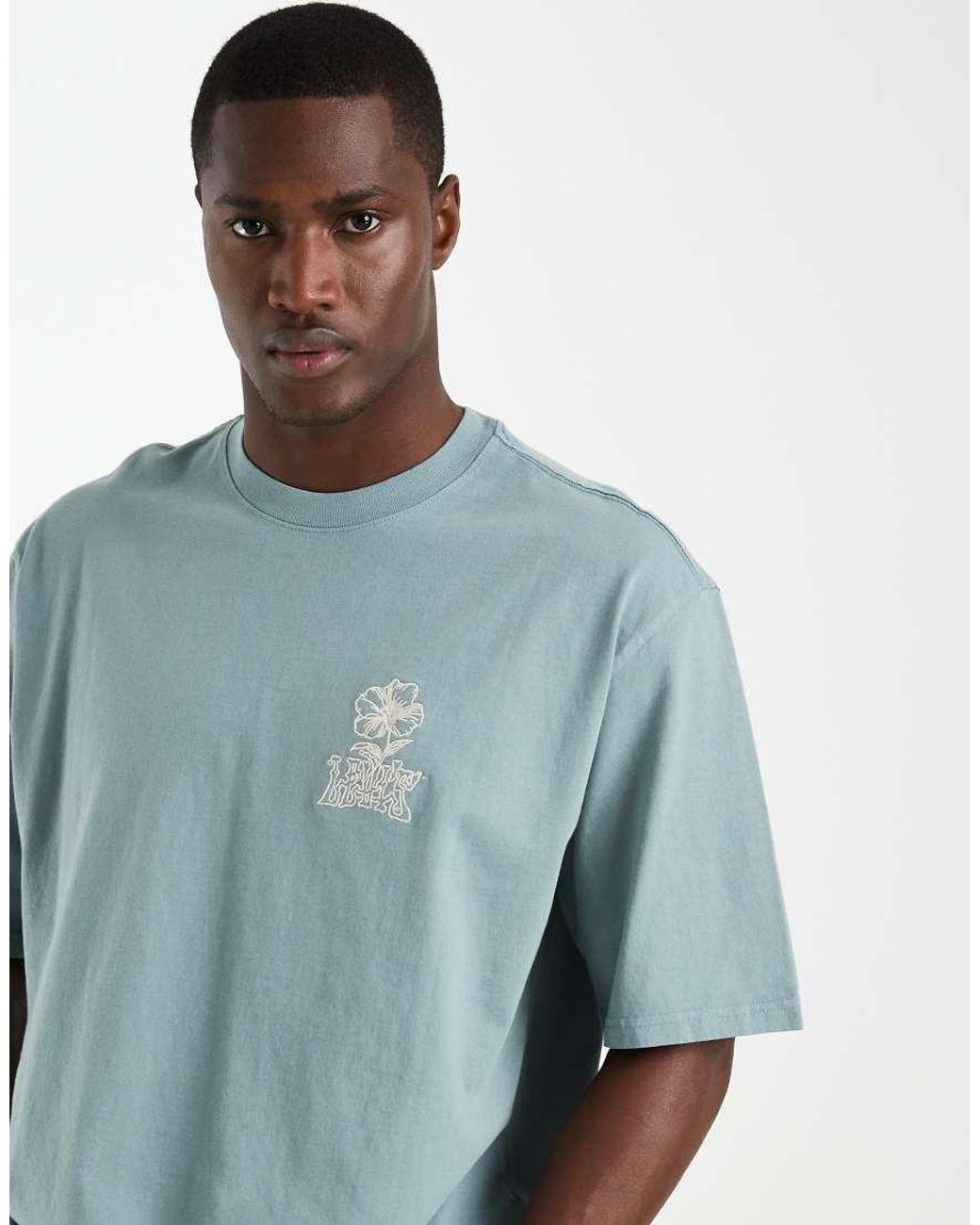 Levi's Blue Back Graphic Oversized T-Shirt for men
